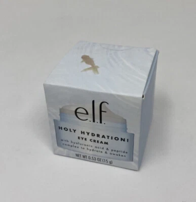 ELF Holy Hyderation Eye CREAM With Peptide Complex 0.53 OZ W Box New  - Imagem 1 de 2