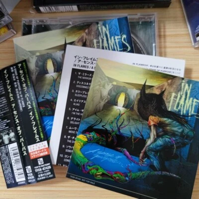 In Flames – A Sense Of Purpose	JAPAN CD (2008,TFCK-87435)	+3 BONUS w/Sticker - Image 1 of 4