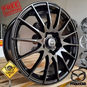 Kit 4 Cerchi in lega da 15" Compatibili con Mazda 3 5 6 + CX-3 7 CX-5 CX-30 CX-9 - Picture 1 of 9