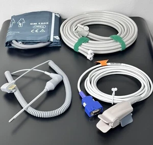 Welch Allyn LXI Compatible - Cuff, Hose, SpO2 Nellcor Oxi, Temp - Ships Same Day - Picture 1 of 6