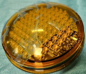 WHELEN 4" SMARTLED 2G Series Warn Round 12V AMBER LIGHT - Bild 1 von 3