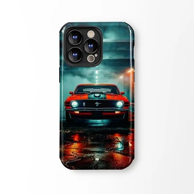 Ford Mustang Muscle Car iPhone Car Bumper Shockproof Phone Case For Apple iPhone - Image 1 of 3