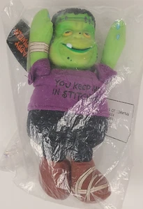 Frankenstein Plush Doll 9" You Keep Me In Stitches Halloween Cute Monster New - Picture 1 of 14
