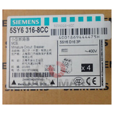 New In Box SIEMENS 5SY6316-8CC Circuit Breaker 3P D16A