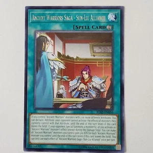 Ancient Warriors Saga - Sun-Liu Alliance - IGAS-EN056 - LP - Rare - Unlimited - Picture 1 of 2
