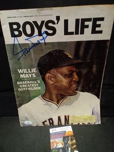 Willie Mays Signed Magazine Boy's Life JSA COA - 1 # - Picture 1 of 6