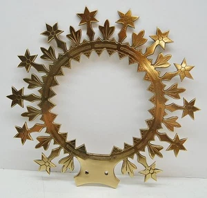Halo - Corona para estatua religiosa (10") - María - Jesús - Santo - estatuas (#356) - Imagen 1 de 13