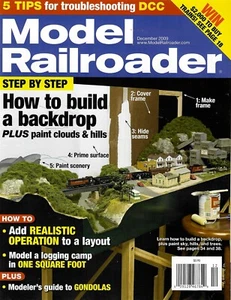 Model Railroader Magazine 2009 December - Picture 1 of 2