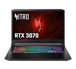 Acer Nitro 5 AN517 17,3" 144 Hz, RTX 3070, AMD Ryzen 7, 16 Go de RAM, SSD 512 Go