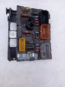 9664055780 BSM-L11 DELPHI CENTRALINA PORTAFUSIBILI RELE FUSE BOX PEUGEOT 207 CC - Picture 1 of 24