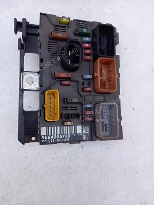9664055780 BSM-L11 DELPHI CENTRALINA PORTAFUSIBILI RELE FUSE BOX PEUGEOT 207 CC - Immagine 1 di 4