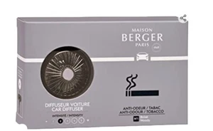 Maison Berger Car Diffuser Kit - Anti-Odor Tobacco - Free Shipping - Picture 1 of 2
