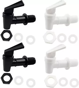 2 Sets Replacement Cooler Faucet Water Bottle Jug, Dispenser Tap Spigot Spou - Picture 1 of 14