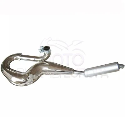 Marmita De Escape Simonini Cromada Piaggio Vespa Px 200E Lujo 1984 / 1997VSX1T - Imagen 1 de 2