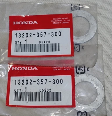 HONDA CR250 MR250 MT250 ELSINORE PLACA BIED PLACA LATERAL 2 PIEZAS 13202-357-300 NOS Foto 1 de 3