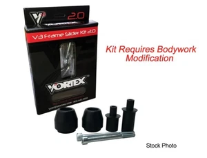 Honda CBR600RR CBR-600RR 2009-2020 Vortex Frame Sliders Cutting Required - Picture 1 of 1