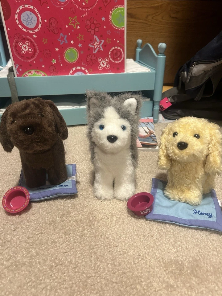 TRES American Girl Dogs (miel, chispas de chocolate y pimienta) Foto 1 de 4