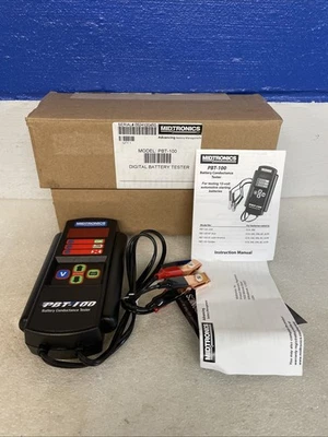 Probador digital de conductancia de batería Midtronics PBT100 nueva caja abierta Foto 1 de 4