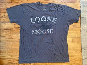 Loose Moose Pub & Grill XL Men’s T-shirt Short Sleeve - Picture 1 of 5