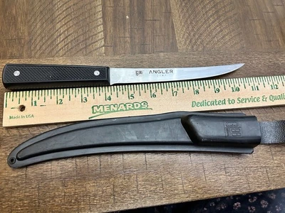 Cuchillo para filete de pesca G96 2084 Japón cuchillo para filete con funda dura original cocinero de peces Foto 1 de 2