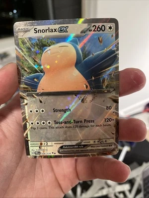 Snorlax ex 076/131 Sv: Prismatic Evolutions Holo - Image 1 of 2