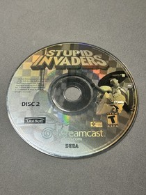 DISC 2 ONLY Stupid Invaders (Sega Dreamcast, 2001)Loose