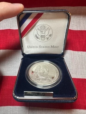 2006 - Benjamin Franklin Commemorative Coin - SILVER - PROOF - Image 1 of 4