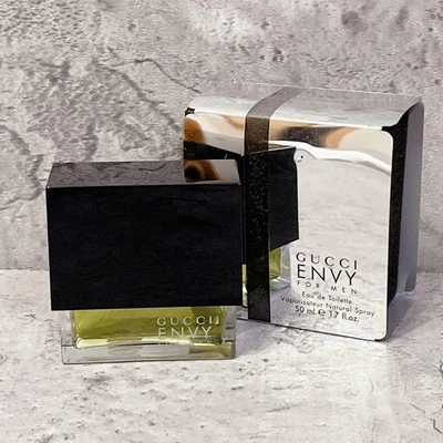 GUCCI Envy for Men EDT 50 ml 1.7 oz Vintage Discontinued Rare Perfume Japan - Image 1 of 4