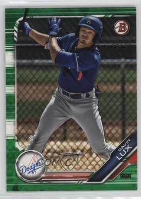 2019 Bowman Prospects Green /99 Gavin Lux #BP-130 - Image 1 of 2