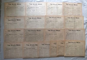 THE STATE WEEK NEWSWEEKLY of TEXAS AUSTIN TEXAS ZEITUNG 1936-1937 (18 Ausgaben) - Bild 1 von 13