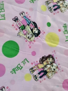Federa/Copricuscino Lil' Bratz Bambina Rosa Tessuto Cotone Finta Lavabile Standard - Foto 1 di 3