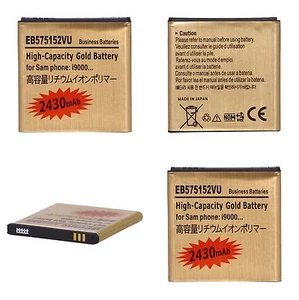 Samsung Galaxy S i9000 Akku Gold Battery Accu KEIN NEUER AKKUDECKEL NÖTIG! NEU - Bild 1 von 3