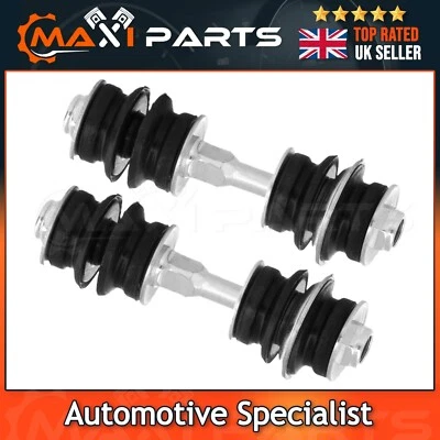 FOR TOYOTA YARIS VERSO 1999-2005 FRONT ANTI ROLL BAR DROP LINKS STABILISERS X2 - Image 1 of 4