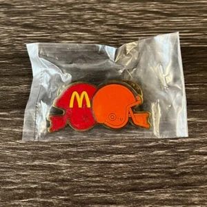 Vintage 1980s McDonalds NFL Cleveland Browns Pin Authentic Brand New Mint! - Picture 1 of 2
