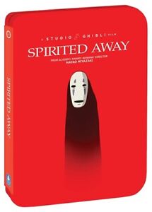 SPIRITED AWAY New Sealed Blu-ray + DVD Limited Edition Steelbook Studio Ghibli