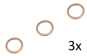 3 piezas anillo de sellado de cobre junta anillo de sellado de cobre 18x24x1,5 mm DIN 7603 forma A - Imagen 1 de 1