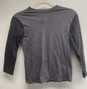 Black and Gray Nautica Long Sleeved T-Shirt. Youth Small Shirt. - Picture 1 of 5