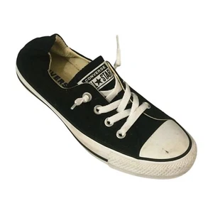 Converse All Star Damen Sneaker 8,5 Slipper Shoreline Canvas schwarz weiß - Bild 1 von 7