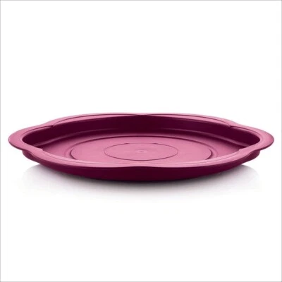 Tupperware Lazy Susan 40cm Purple In As New Condition Party Baking - Image 1 of 2