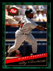1994 Post Cereal Kirby Puckett HOF #4 Minnesota Twins NM-MINT