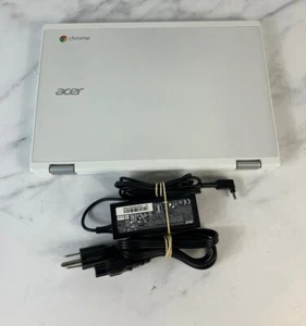 Acer Chromebook R11 CB5-132T White Laptop Model N15Q8,  Missing Or Damaged  OS - Picture 1 of 12