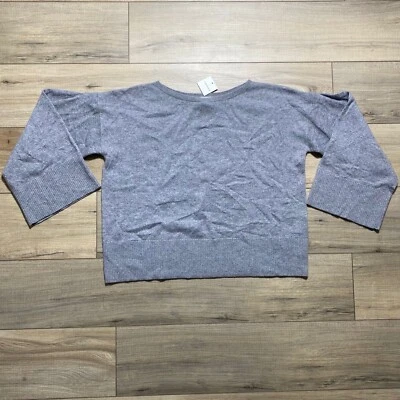 Suéter Club Monaco Melissah para mujer 100 % cachemir talla M gris Foto 1 de 4