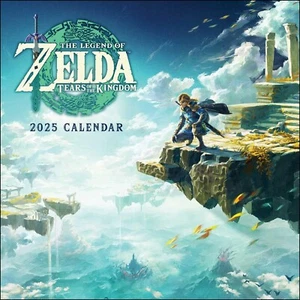 The Legend of Zelda: Tears of the Kingdom 2025 Wall Calendar - BRAND NEW! - Picture 1 of 2