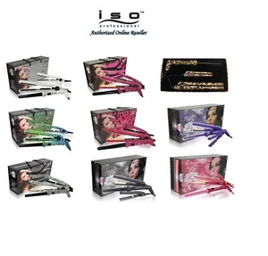ISO Beauty Complete Full Set W/ Hair Straightener + Curler + Mini Iron GIFT SET - Picture 1 of 20