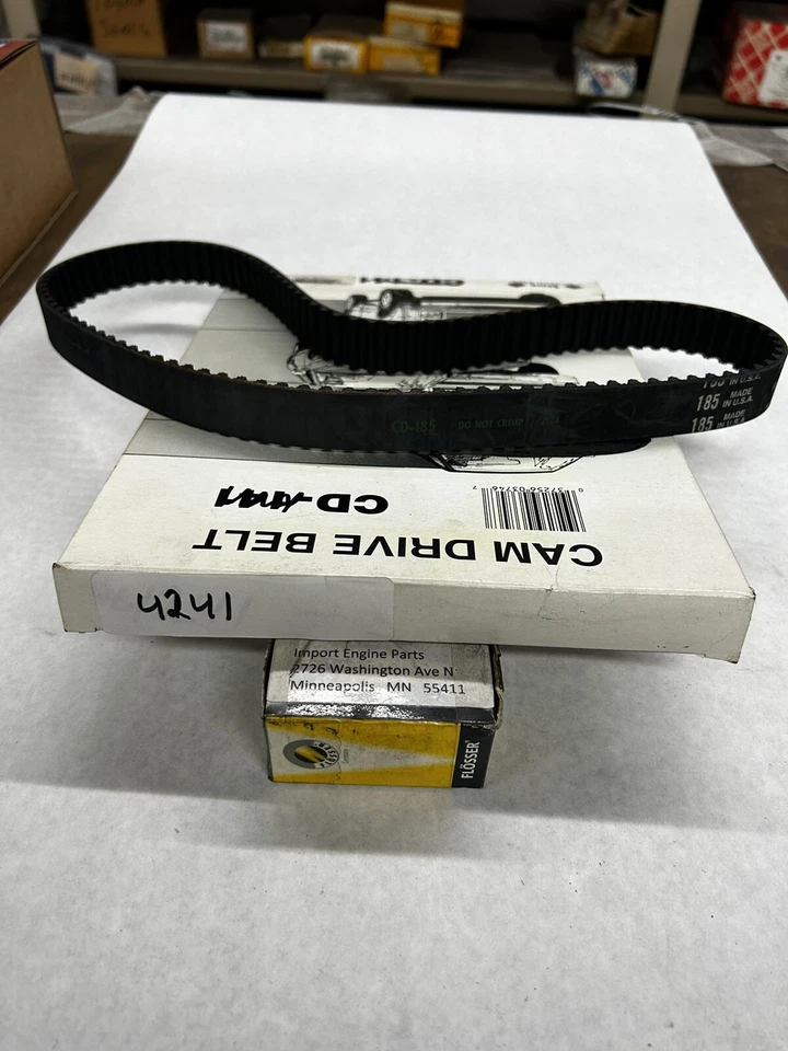 TIMING BELT FITS MAZDA MX3 1597cc 78mm SOHC B6 16V 1992-1993 4241 TB185 - Imagen 1 de 1