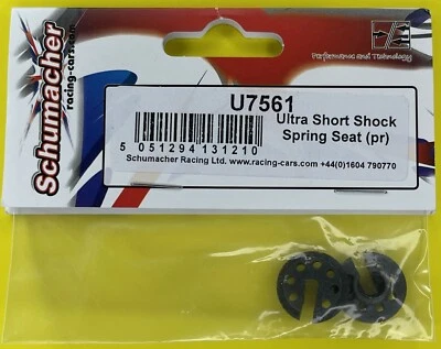 Asiento de muelle amortiguador ultra corto Schumacher U7561 U-7561 Mi8 Mi7 Mi 8 7 NUEVO sellado Foto 1 de 2
