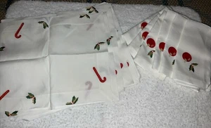 Exquisite Houria Tazi Xmas Napkins and Placemts Morocco. Set of 6. NWOT. - Picture 1 of 7