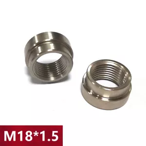 2PCS M18*1.5 Oxygen Sensor Weld Bung Nut Weldable Hexagon nuts accessories - Picture 1 of 6