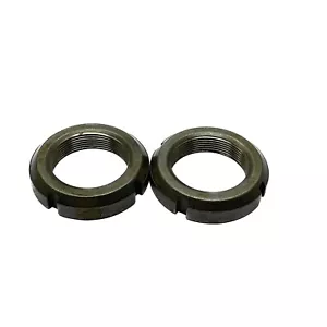 NOS LOT OF 2 SKF 1.376”-18 2-1/16” OD 7/16” Width 1.813” Face Dia. Lock Nut N-07 - Picture 1 of 5