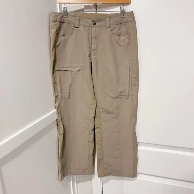 The North Face Pants Womens 6 Short (27" Inseam) Khaki Nylon Hiking AC0T - Image 1 of 4